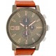 OOZOO Timepieces 50mm Brown Leather Strap C7490